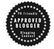 blogging connect approved blogger PR badge black colour