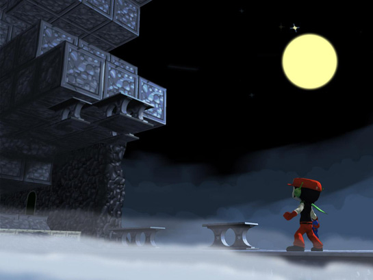 Cave Story 3D - outer wall
